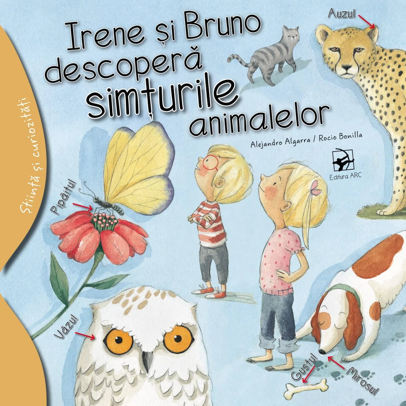 Irene și Bruno descoperă simțurile animalelor
Alejandro Algarra