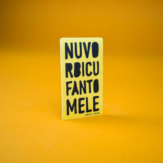 Nu vorbi cu fantomele. Sticker