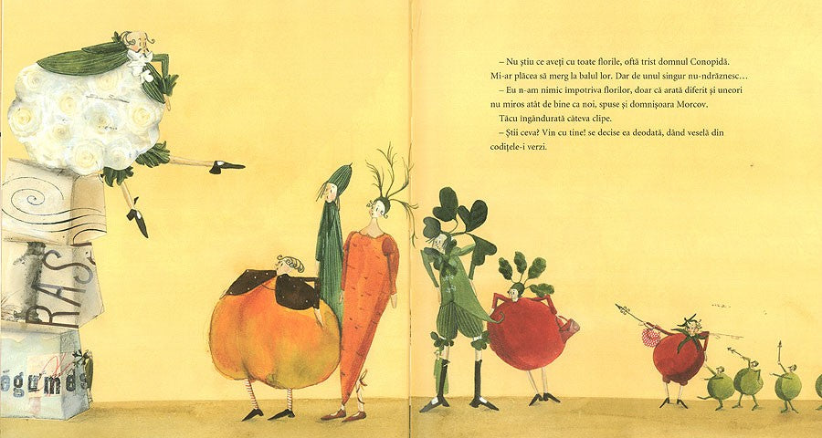 Balul florilor de Sigrid Laube ilustrații de Silke Leffler