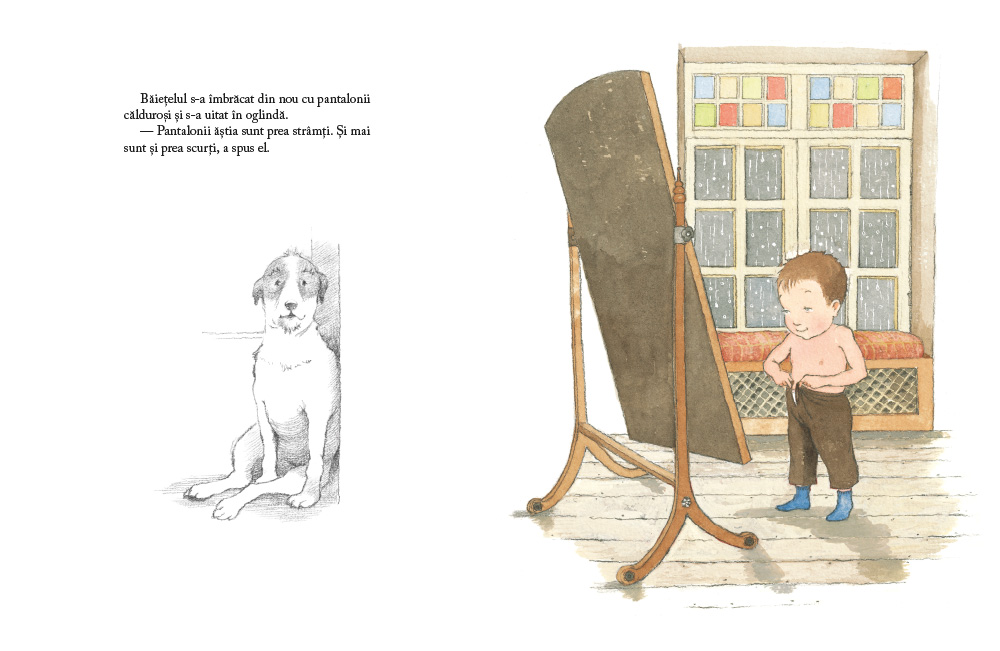 Cărticica de crescut de Ruth Krauss ilustrații de Helen Oxenbury