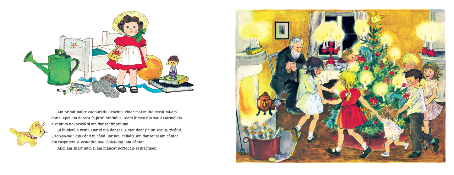 Crăciun în satul Hărmălaia de Astrid Lindgren ilustrații de Ilon Wikland