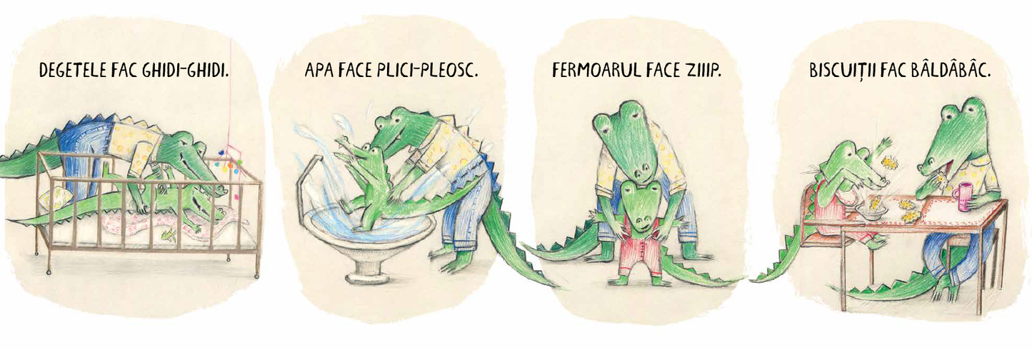 Cum face micul crocodil de Eva Montanari