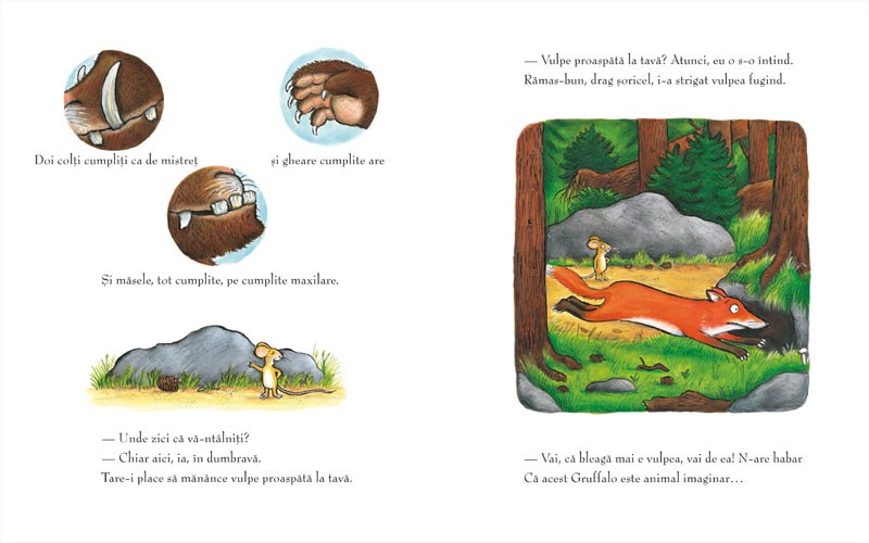 Gruffalo de Julia Donaldson ilustrații de Axel Scheffler