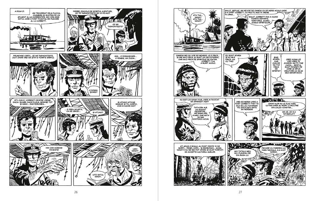 Corto Maltese 3. Departe, tot mai departe de Hugo Pratt