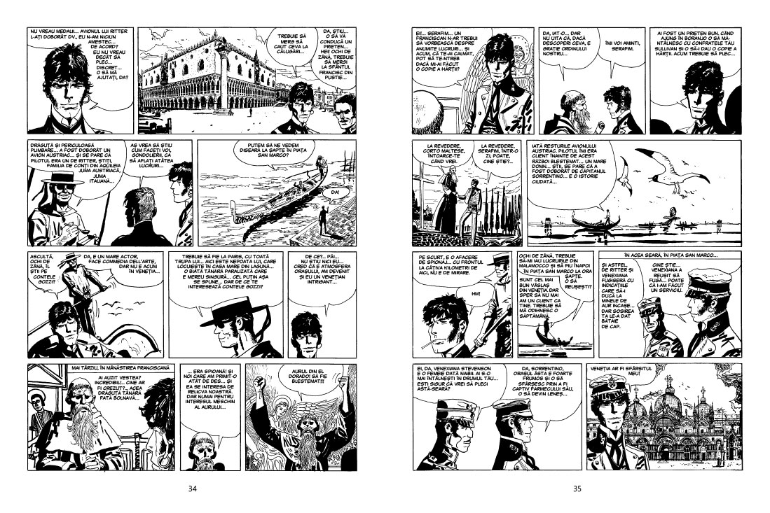 Corto Maltese 4. Celticele de Hugo Pratt