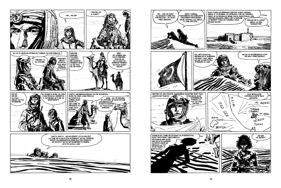 Corto Maltese 5. Etiopicele de Hugo Pratt