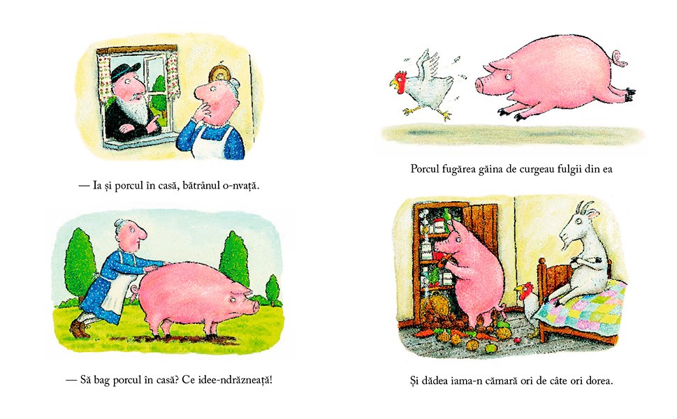 O casă mai mică decât o cutie de Julia Donaldson ilustrații de Axel Scheffler