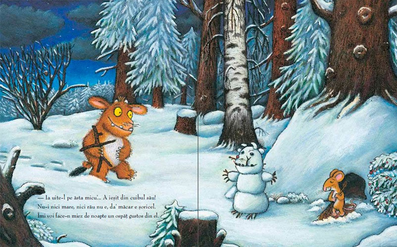 Puiul lui Gruffalo de Julia Donaldson ilustrații de Axel Scheffler