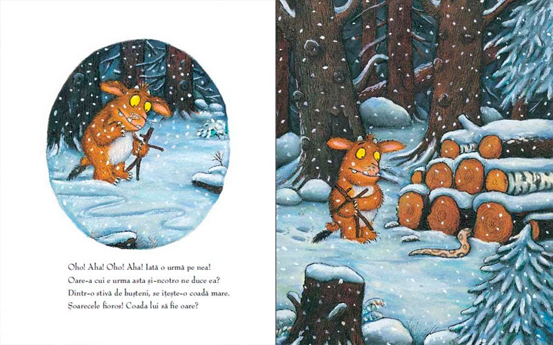 Puiul lui Gruffalo de Julia Donaldson ilustrații de Axel Scheffler