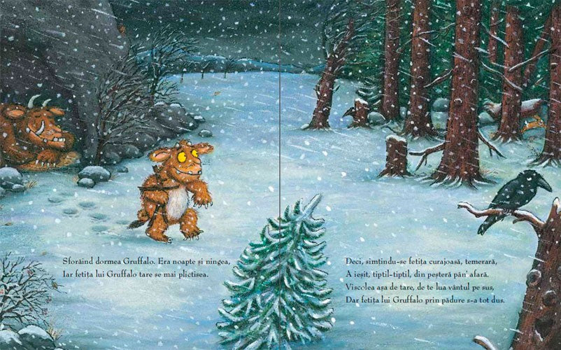 Puiul lui Gruffalo de Julia Donaldson ilustrații de Axel Scheffler