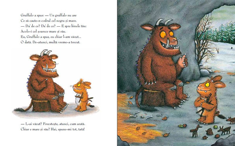 Puiul lui Gruffalo de Julia Donaldson ilustrații de Axel Scheffler