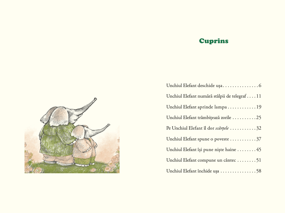 Unchiul Elefant de Arnold Lobel