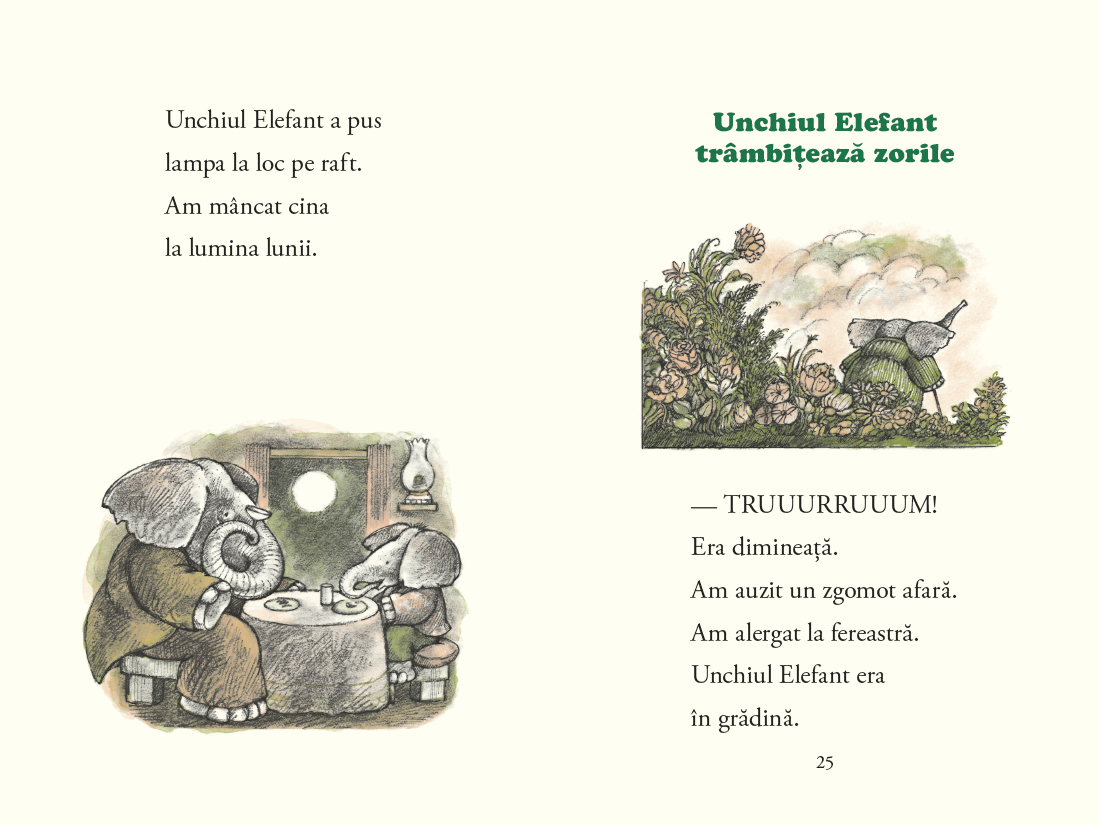 Unchiul Elefant de Arnold Lobel